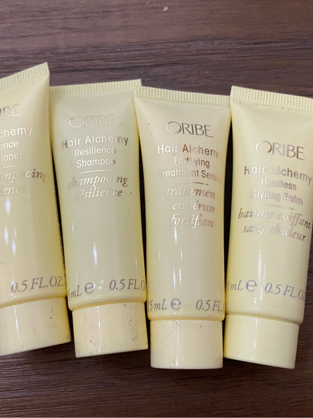 Oribe hair alchemy travel set